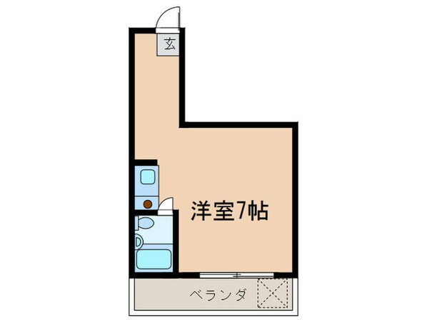 コーポアールアンドケイの物件間取画像